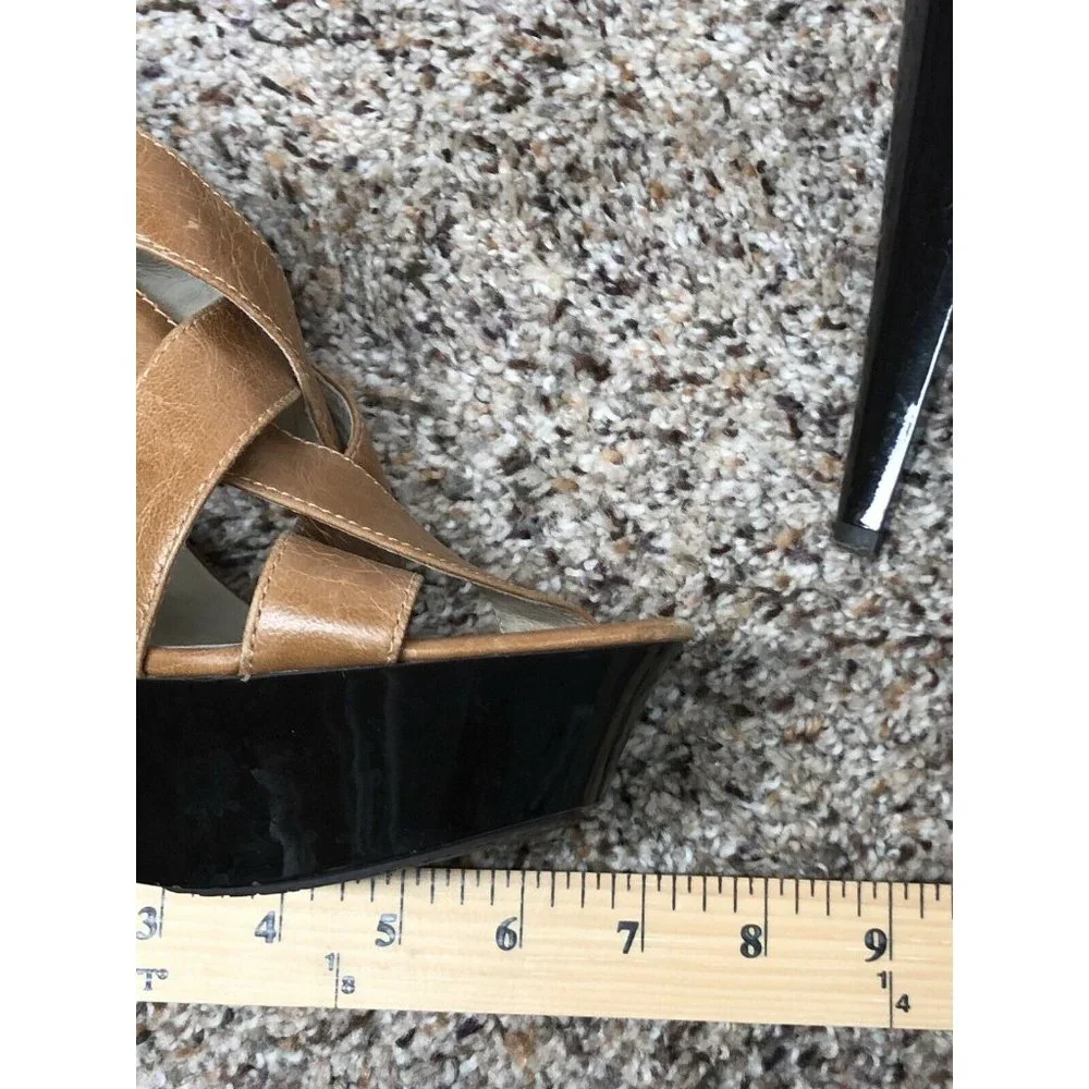 Michael Kors High Heel Sandal Womens‎ 7.5 M Brown